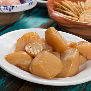 Coquillevlees gerookt